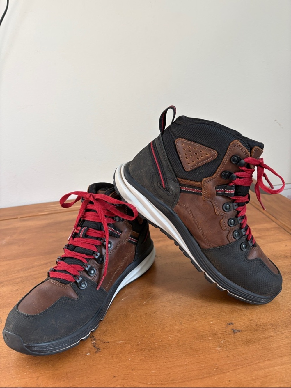 Keen Utility Men's Redhook Waterproof Work Brown 9D